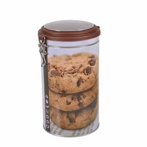 WHITE LABEL - boite à café ronde cookies - Boite À Biscuits