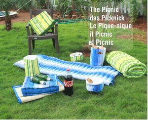 ITI  - Indian Textile Innovation - picnic set - Matelas De Plage