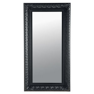MAISONS DU MONDE - miroir marquise noir 95x180 - Miroir