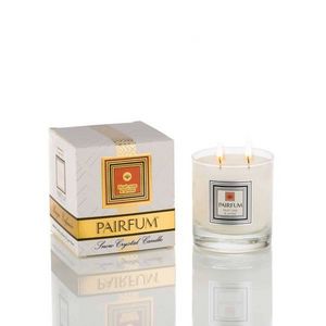 PAIRFUM - London - snow crystal candle - large - blush rose & amber - Bougie Parfumée