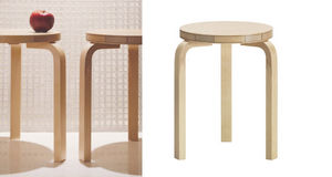 Artek - stool 60 kontrasti - Tabouret