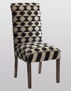 Andrew Martin - kelim dining chair - Chaise