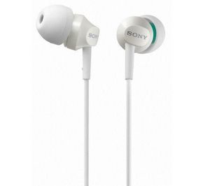 SONY - ecouteurs intra-auriculaires mdr-ex50lp - blanc - Casque Audio