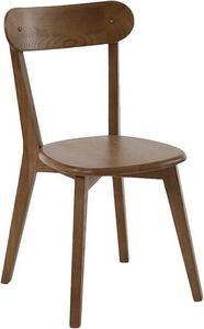MOOVIIN - chaise style bistrot bois d'orme (lot de 2) - Chaise