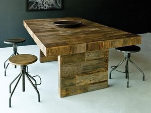 Environmental Street Furniture - marison - Table De Repas Rectangulaire