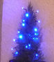 Guirlande lumineuse-FEERIE SOLAIRE-Guirlande solaire 20 leds bleues 3,8m
