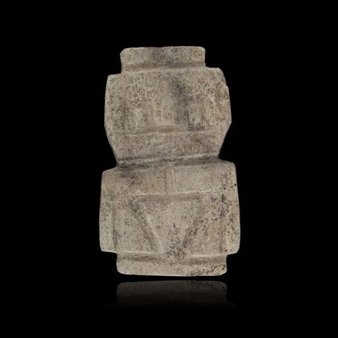 Expertissim - Objet d'art précolombien-Expertissim-Idole en pierre. Equateur, Valdivia