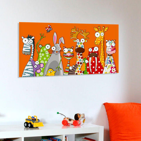 SERIE GOLO - Tableau décoratif enfant-SERIE GOLO-Les animaux