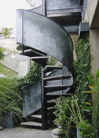 Arzinc - Escalier hélicoïdal-Arzinc