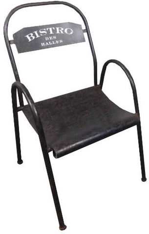 Antic Line Creations - Chaise-Antic Line Creations-Chaise métal Bistro des halles