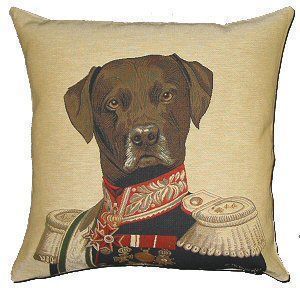 Belgian Tapestries - Coussin carré-Belgian Tapestries-PC-329