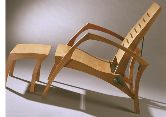 SIXAY furniture - Chaise longue de jardin-SIXAY furniture-GRASSHOPPER relax chair