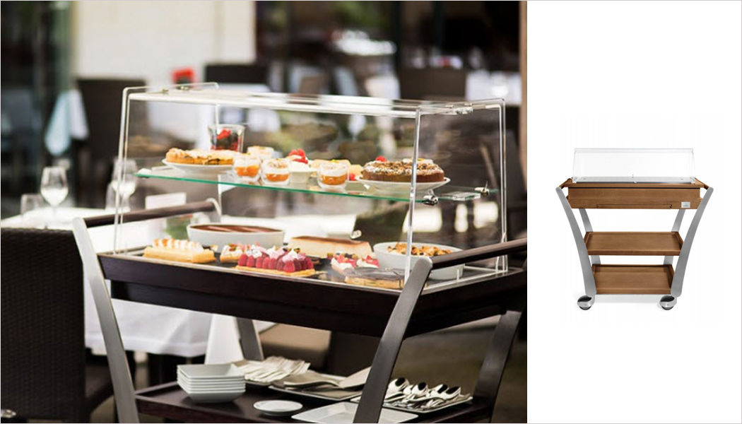 CLASSHOTEL Cheese Trolley Chariots and tables on wheels Tables and Misc.  | 