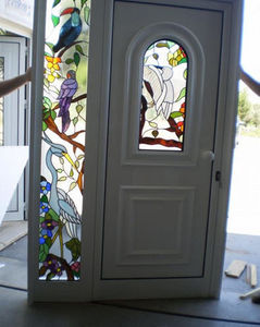 VITRAL D ARTE - vitrail - Glazed Entrance Door