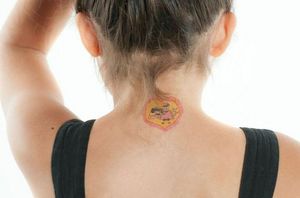 POULETTES BAZAR - love - Temporary Tattoo