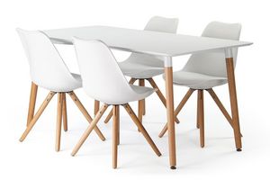 Pilma - chaise design - Rectangular Dining Table