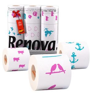 Renova -  - Patterned Toilet Paper