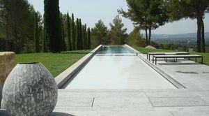 Silver Pool - lames pvc - Automatic Pool Cover