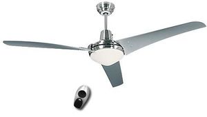 Casafan - ventilateur de plafond, mirage bn-sl, moderne indu - Ceiling Fan