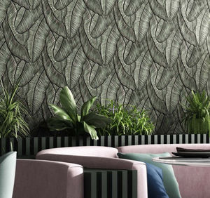 Lincrusta - tropical leaf - Wallpaper