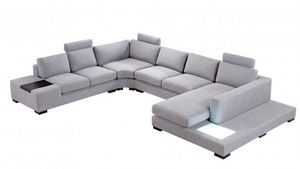 mobilier moss - fritsch gris - Corner Sofa