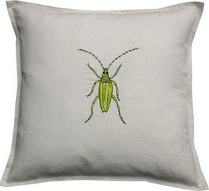 Barbara Coupe - lime bug - Pillow