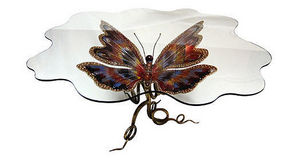 JOY DE ROHAN CHABOT - papillon - Oval Dining Table