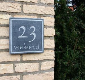 La Pierre - style 4 - House Name Signs