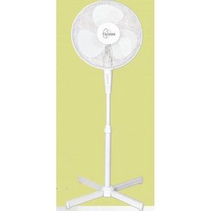 FARELEK - ventilateur ø 40 cm sur pied, 3 vitesses., blanc f - Stand Fan