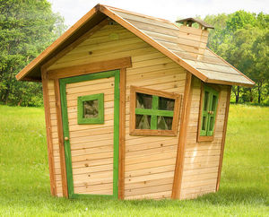 AXI - maison pour enfant alice en cèdre 95x108x42cm - Children's Garden Play House