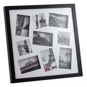 INVOTIS - cadre photos 3d noir - Photo Frame