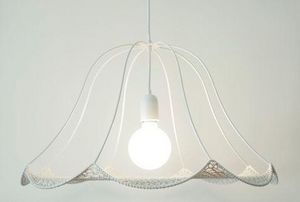 CHRISTINE HECHINGER - crochet blanc - Hanging Lamp