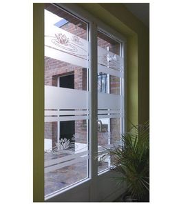 J'HABILLE VOS FENETRES - nénuphar - Privacy Adhesive Film