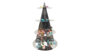 Display stand with sweet petits-fours