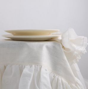 BORGO DELLE TOVAGLIE - white ivory - Square Tablecloth