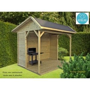 SOLID -  - Wood Garden Shed