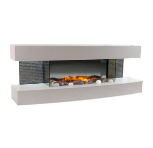 CHEMIN'ARTE - lounge blanche 2000w - Electric Fireplace
