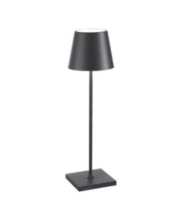 Zafferano - dark grey poldina pro - Table Lamp