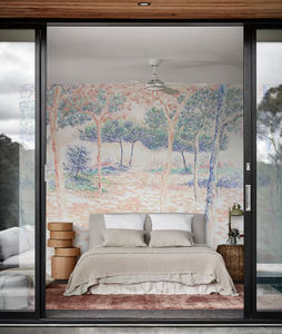 ISIDORE LEROY - balade sous les pins - Panoramic Wallpaper