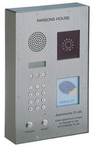 Nacd - tvtel 120d surface mounted panel + video + proximi - Intercom