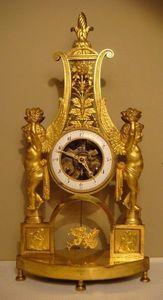 GALERIE DES VICTOIRES - squelette - Skeleton Clock
