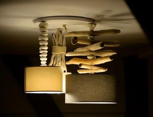 Coc'Art Créations - 3 mâts - Hanging Lamp