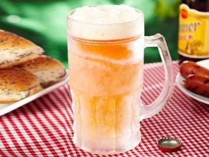 WHITE LABEL - la chope bière réfrigérante xxl 650 ml doré shoote - Beer Mug