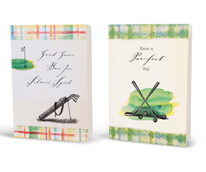 SUSI WINTER CARDS - vintage golf - Birthday Card