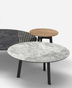 Alain Gilles - groove - Round Coffee Table