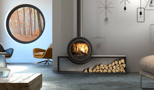 Platonic Fireplace - odin - Closed Fireplace