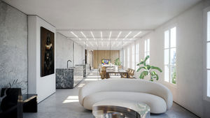 Studio Vincent Eschalier - appartement grenelle - Interior Decoration Plan