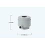 Water barrel-GARANTIA-Kit récupérateur d'eau de pluie en forme de colon