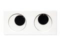 Desk clock-WHITE LABEL-Horloge insolite yeux tournant deco maison design 