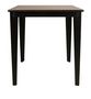 Square dining table-WHITE LABEL-Table repas carrée SCUOLA 70 x 70 cm